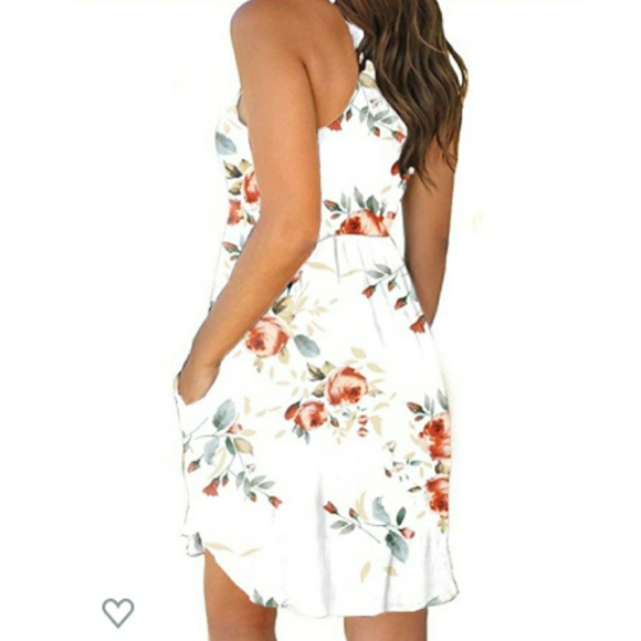 Summer Sleeveless floral sundress - Picture 2 of 7